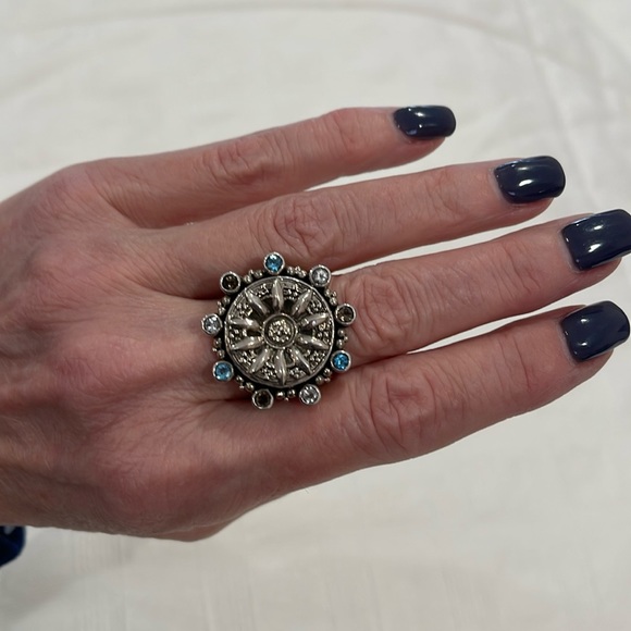 Mars & Valentine Ring Sz. 6 3/4 - Picture 2 of 5